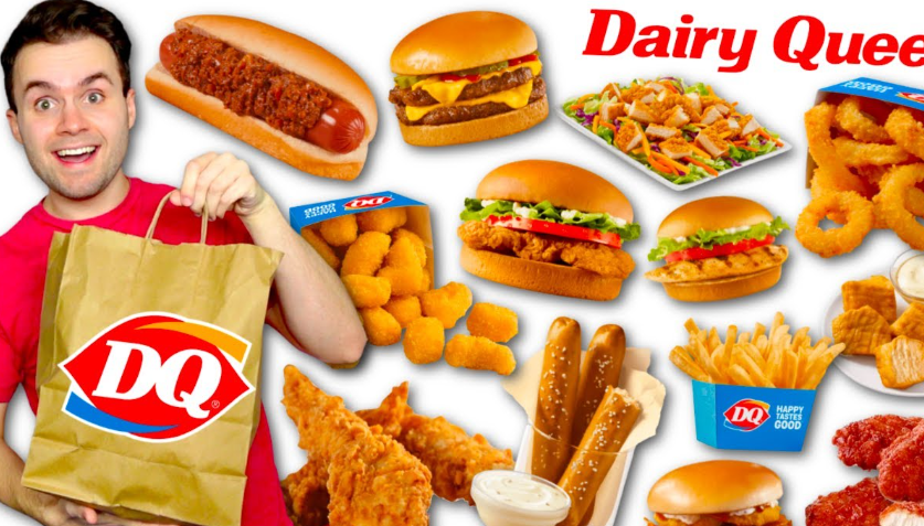 Dairy Queen Menu